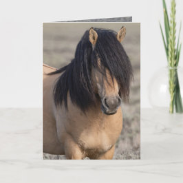 Tarjeta de saludo con retrato de Fallen Star
