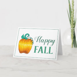 Tarjeta de saludo con temática Verde azulada de la