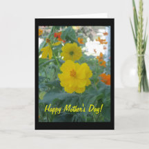 Tarjeta de saludo Cosmos Happy Mother's Day