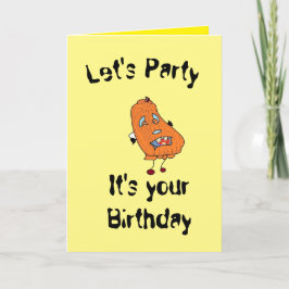 Tarjeta de saludo : Cumpleaños