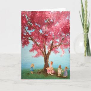 Tarjeta de saludo "Cupcake tree"