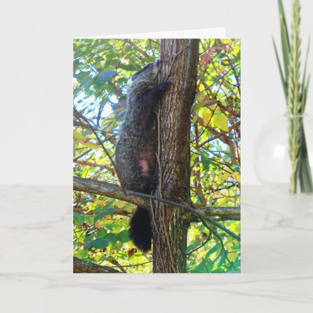 Tarjeta de saludo Cute  Te Extraño (Anverso)