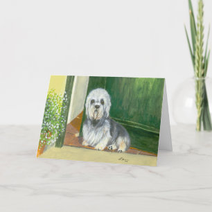 Tarjeta de saludo : Dandie Dinmont Terrier
