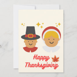 Tarjeta de saludo de Acción de Gracias
