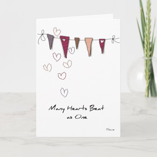 tarjeta de saludo de adopción (Anverso)