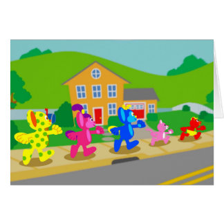 Tarjeta de saludo de Adventure Blank