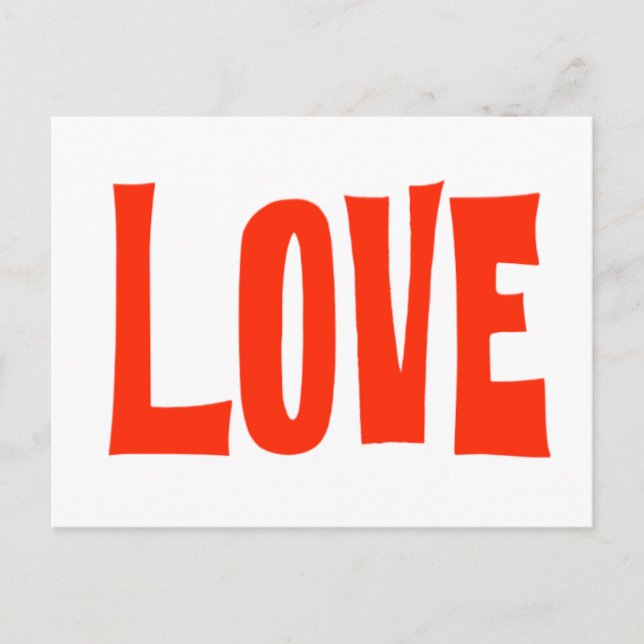 Tarjeta de saludo de amor (Anverso)