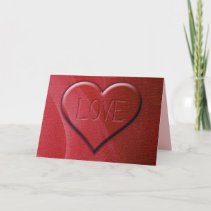 Tarjeta de saludo de amor