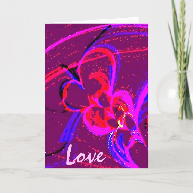 Tarjeta de saludo de amor de Maxwell Kerr (Anverso)