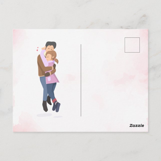 Tarjeta de saludo de amor DIY (Reverso)