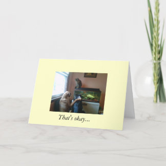 Tarjeta de saludo de animación