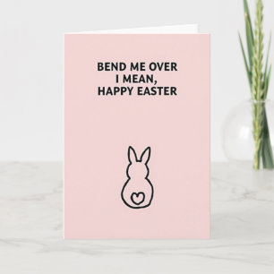 Tarjeta de saludo de animal primaveral descarada