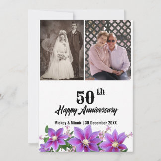 Tarjeta de saludo de aniversario