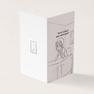 Tarjeta de saludo de Aniversario Belado Personaliz