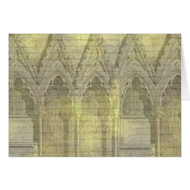 Tarjeta de saludo de Arches (Anverso (Horizontal))