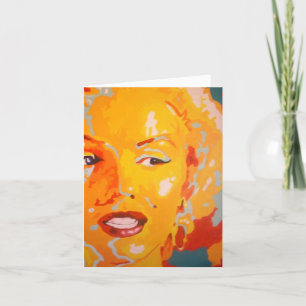 Tarjeta de saludo de arte pop - Gente famosa