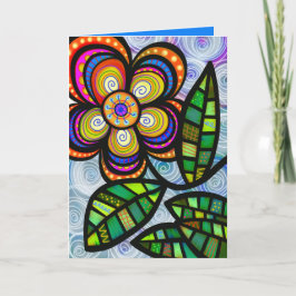 Tarjeta de saludo de Arte Popular, sobres blancos 