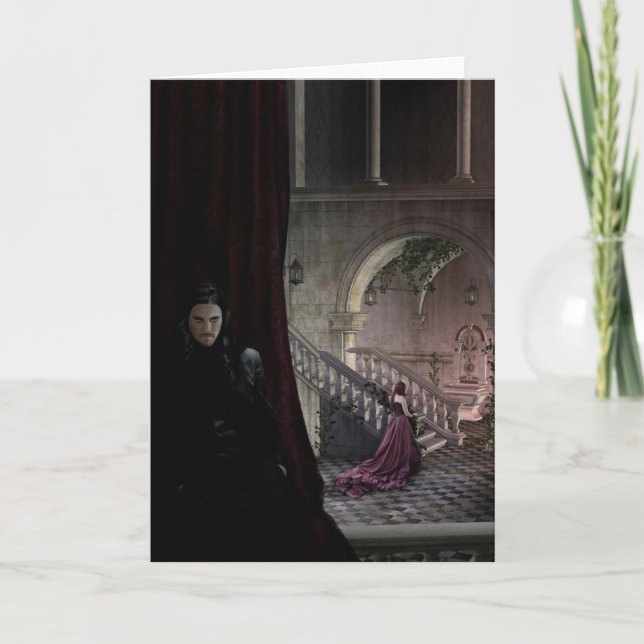 Tarjeta de saludo de atracción fatal (Anverso)