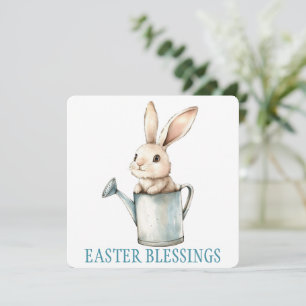 Tarjeta de saludo de Bendición de Pascua