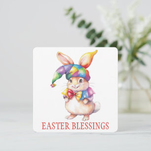 Tarjeta de saludo de Bendición de Pascua