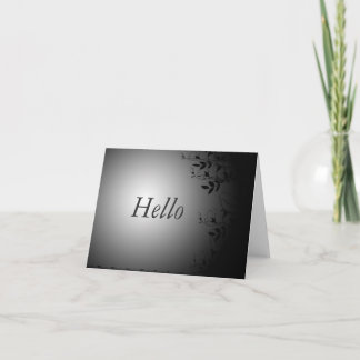 Tarjeta de saludo de bonito