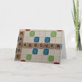 Tarjeta de saludo de búsqueda de palabras de Passo