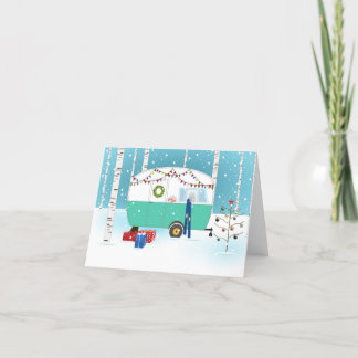 Tarjeta de saludo de Camper para navidades