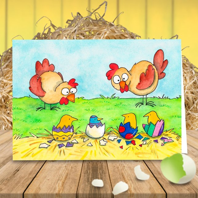 Tarjeta de saludo de chicas de Pascua de Nicole Ja (Subido por el creador)