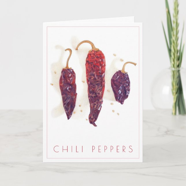 TARJETA DE SALUDO DE CHILE + Texto (Anverso)