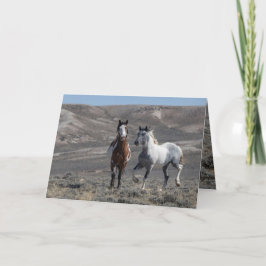 Tarjeta de saludo de Cochise y Sky Dancer