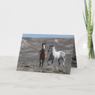 Tarjeta de saludo de Cochise y Sky Dancer