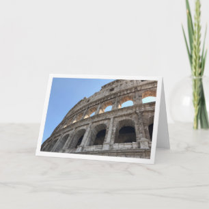 Tarjeta de saludo de Colosseo