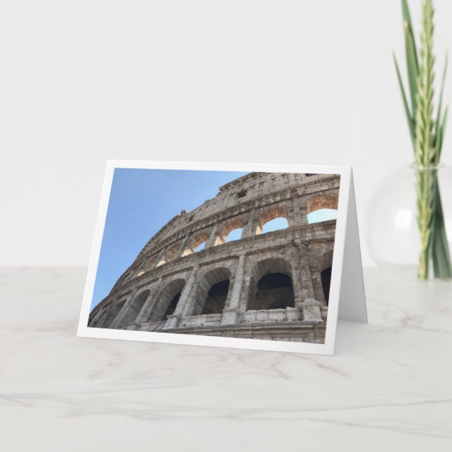 Tarjeta de saludo de Colosseo (Anverso)