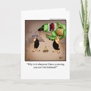Tarjeta de saludo de cumpleaños "Cravings" para el