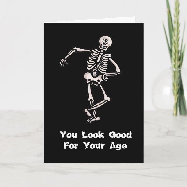 Tarjeta de saludo de cumpleaños de Halloween (Anverso)