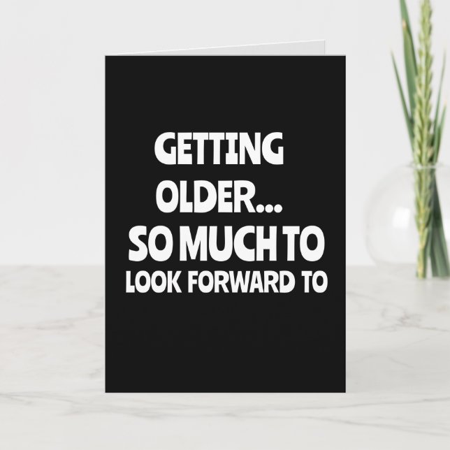 Tarjeta de saludo de cumpleaños para ANCIANOS - CO (Anverso)