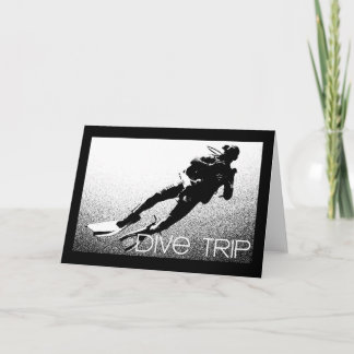 Tarjeta de saludo de Dive Trip