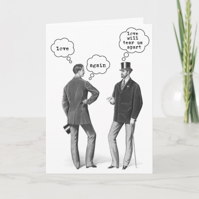 Tarjeta de saludo de División de Alegría (Anverso)