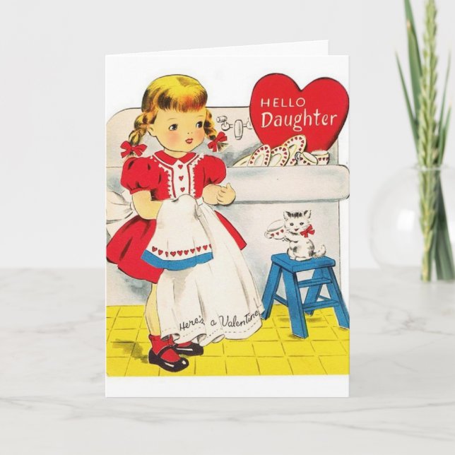 Tarjeta de saludo de El día de San Valentín de Hij (Anverso)