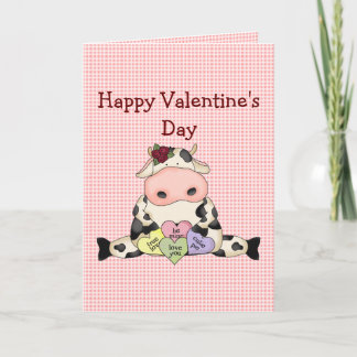 Tarjeta de saludo de El día de San Valentín de la
