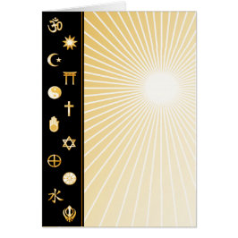 Tarjeta de saludo de Fe Internacional personalizar