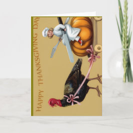 Tarjeta de saludo de Feliz Día de Acción de Gracia