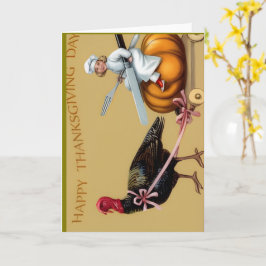 Tarjeta de saludo de Feliz Día de Acción de Gracia