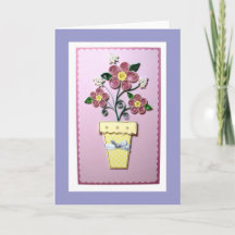 Tarjeta de saludo de Flores Silenciadas