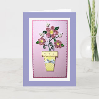 Tarjeta de saludo de Flores Silenciadas