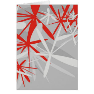 Tarjeta de saludo de fondo abstracta