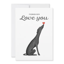 Tarjeta de saludo de Greyhound, Amante de Greyhoun