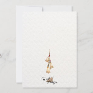 Tarjeta de saludo de guiones navidades James 1:17