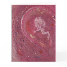 Tarjeta de saludo de hada caprichosa