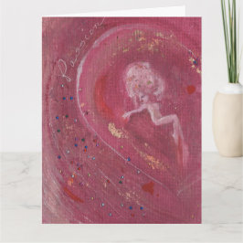 Tarjeta de saludo de hada caprichosa